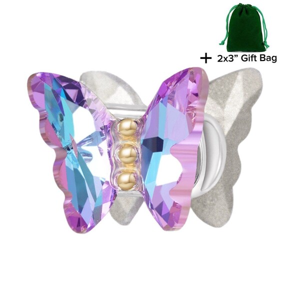 Butterfly Dsigns Jewelry - Butterfly Charm Bead | 925 Silver | Brand New